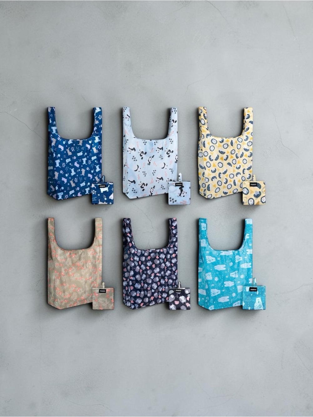 Reusable Patterned Tote Bag  you choose